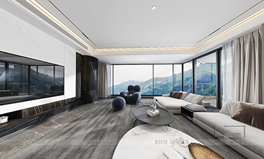 山語清暉別墅裝修效果圖